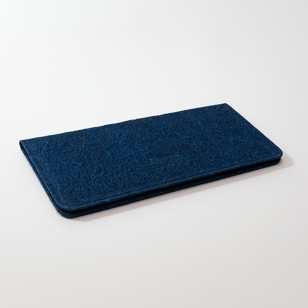 藍染長財布スリム 紺紙 | アワガミファクトリー オンラインストア