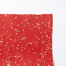 画像をギャラリービューアに読み込む, 強制紙 金彩 雪