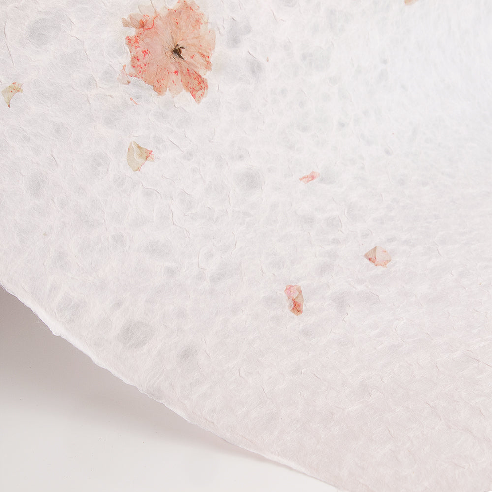 花漉き込み紙 桜