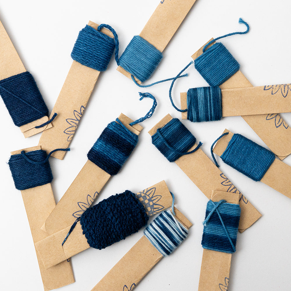 藍糸 蒅ブルー | アワガミファクトリー オンラインストア │ 阿波和紙