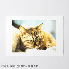 画像をギャラリービューアに読み込む, かんたん和紙プリント
