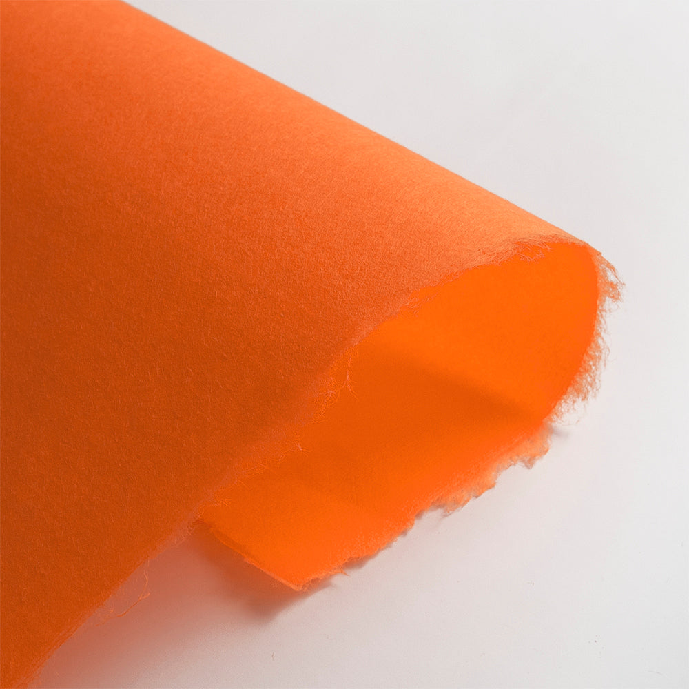 参考画像★オレンジ系 民芸紙 M-39 橙色 | アワガミファクトリー オンラインストア │ 阿波